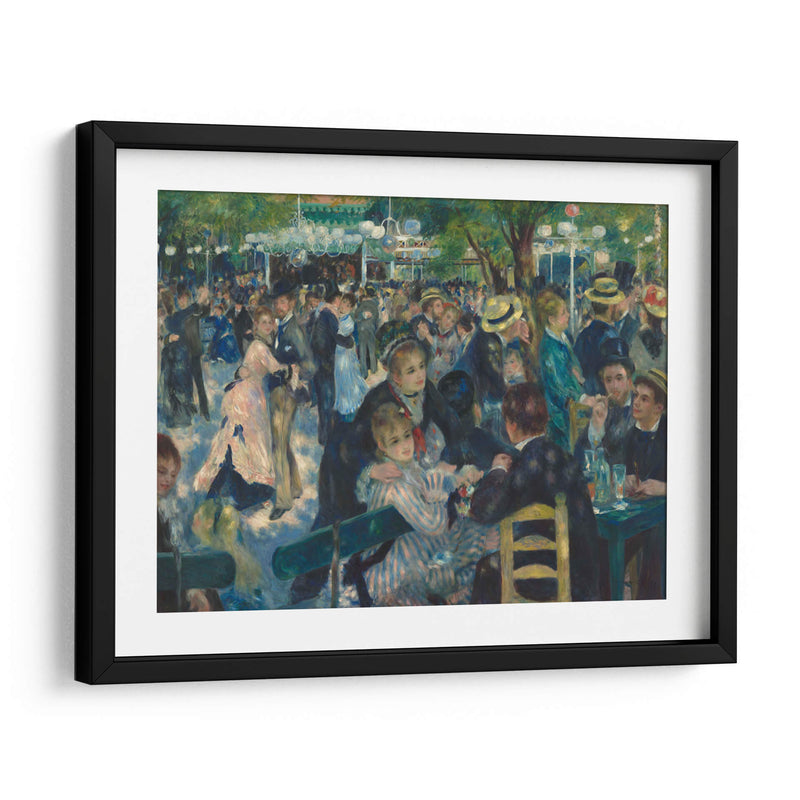 Baile en el Moulin de la Galette - Pierre-Auguste Renoir | Cuadro decorativo de Canvas Lab