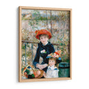 En la terraza (dos hermanas) - Pierre-Auguste Renoir | Cuadro decorativo de Canvas Lab