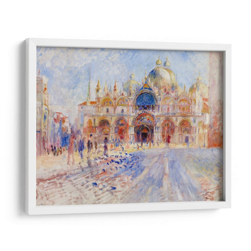 La Piazza San Marco, Venezia - Pierre-Auguste Renoir | Cuadro decorativo de Canvas Lab