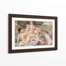 Las bañistas grandes - Pierre-Auguste Renoir | Cuadro decorativo de Canvas Lab