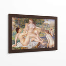 Las bañistas grandes - Pierre-Auguste Renoir | Cuadro decorativo de Canvas Lab