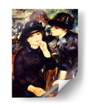 Niñas en negro - Pierre-Auguste Renoir | Cuadro decorativo de Canvas Lab