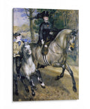 Paseo a caballo en el bosque de Boulogne - Pierre-Auguste Renoir | Cuadro decorativo de Canvas Lab