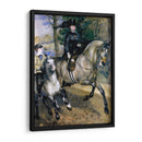 Paseo a caballo en el bosque de Boulogne - Pierre-Auguste Renoir | Cuadro decorativo de Canvas Lab