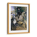 Paseo a caballo en el bosque de Boulogne - Pierre-Auguste Renoir | Cuadro decorativo de Canvas Lab