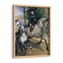Paseo a caballo en el bosque de Boulogne - Pierre-Auguste Renoir | Cuadro decorativo de Canvas Lab
