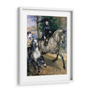 Paseo a caballo en el bosque de Boulogne - Pierre-Auguste Renoir | Cuadro decorativo de Canvas Lab