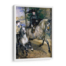 Paseo a caballo en el bosque de Boulogne - Pierre-Auguste Renoir | Cuadro decorativo de Canvas Lab