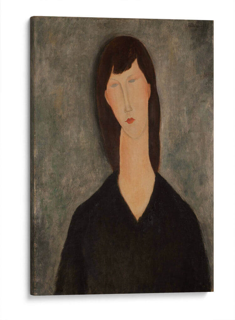 Buste de femme - Amedeo Modigliani | Cuadro decorativo de Canvas Lab