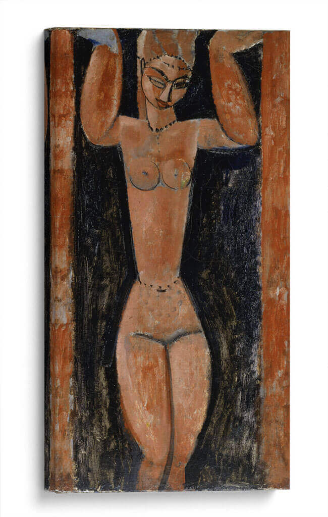 Caryatid - Amedeo Modigliani | Cuadro decorativo de Canvas Lab