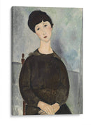 El cabello negro - Amedeo Modigliani | Cuadro decorativo de Canvas Lab