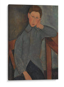 El chico - Amedeo Modigliani | Cuadro decorativo de Canvas Lab