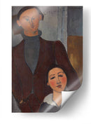 Jacques y Berthe Lipchitz - Amedeo Modigliani | Cuadro decorativo de Canvas Lab