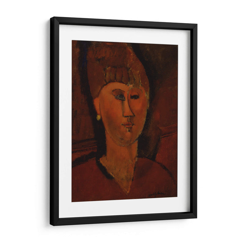 La chica pelirroja - Amedeo Modigliani | Cuadro decorativo de Canvas Lab