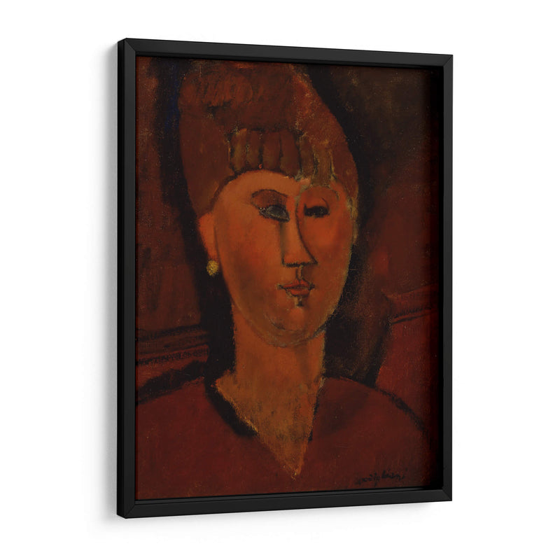 La chica pelirroja - Amedeo Modigliani | Cuadro decorativo de Canvas Lab