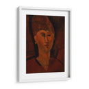 La chica pelirroja - Amedeo Modigliani | Cuadro decorativo de Canvas Lab