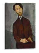 Léopold Zborowski - Amedeo Modigliani | Cuadro decorativo de Canvas Lab