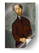 Léopold Zborowski - Amedeo Modigliani | Cuadro decorativo de Canvas Lab