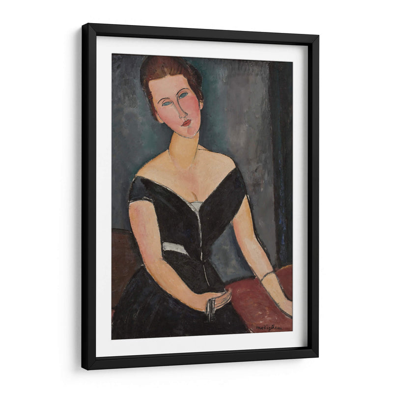 Madame G. van Muyden - Amedeo Modigliani | Cuadro decorativo de Canvas Lab