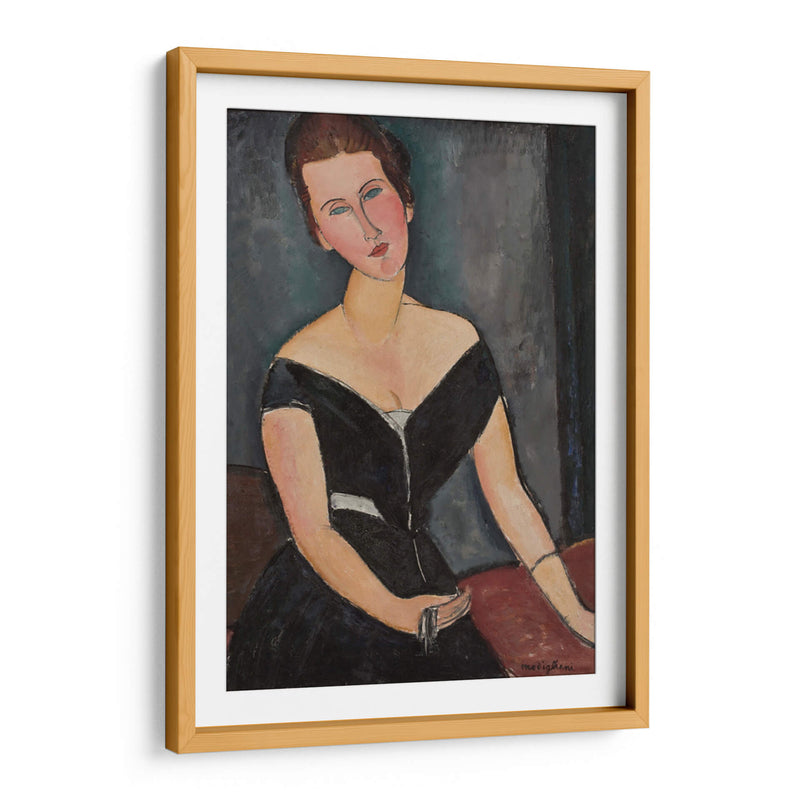 Madame G. van Muyden - Amedeo Modigliani | Cuadro decorativo de Canvas Lab