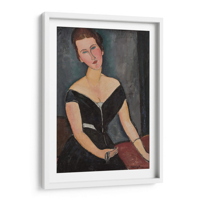 Madame G. van Muyden - Amedeo Modigliani | Cuadro decorativo de Canvas Lab