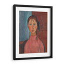 Niña con coletas - Amedeo Modigliani | Cuadro decorativo de Canvas Lab