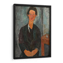 Retrato de Chaim Soutine - Amedeo Modigliani | Cuadro decorativo de Canvas Lab