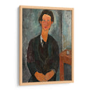 Retrato de Chaim Soutine - Amedeo Modigliani | Cuadro decorativo de Canvas Lab