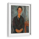Retrato de Chaim Soutine - Amedeo Modigliani | Cuadro decorativo de Canvas Lab