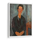 Retrato de Chaim Soutine - Amedeo Modigliani | Cuadro decorativo de Canvas Lab