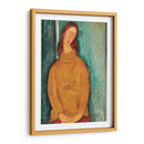 Retrato de Jeanne Hébuterne - Amedeo Modigliani | Cuadro decorativo de Canvas Lab