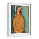 Retrato de Jeanne Hébuterne - Amedeo Modigliani | Cuadro decorativo de Canvas Lab