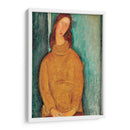 Retrato de Jeanne Hébuterne - Amedeo Modigliani | Cuadro decorativo de Canvas Lab