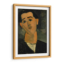Retrato de Juan Gris - Amedeo Modigliani | Cuadro decorativo de Canvas Lab