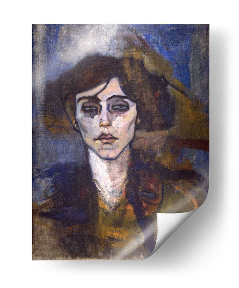 Retrato de Maude Abrantes - Amedeo Modigliani | Cuadro decorativo de Canvas Lab