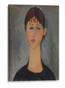 Retrato de Mme. Zborowska - Amedeo Modigliani | Cuadro decorativo de Canvas Lab