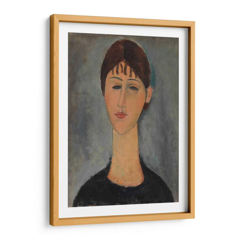 Retrato de Mme. Zborowska - Amedeo Modigliani | Cuadro decorativo de Canvas Lab