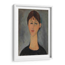 Retrato de Mme. Zborowska - Amedeo Modigliani | Cuadro decorativo de Canvas Lab