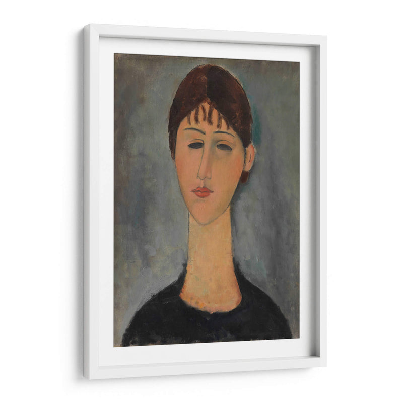 Retrato de Mme. Zborowska - Amedeo Modigliani | Cuadro decorativo de Canvas Lab