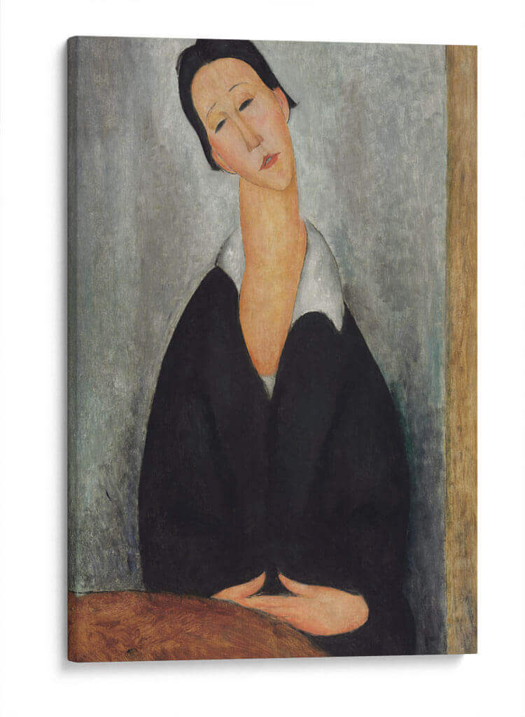 Retrato de una mujer polaca - Amedeo Modigliani | Cuadro decorativo de Canvas Lab