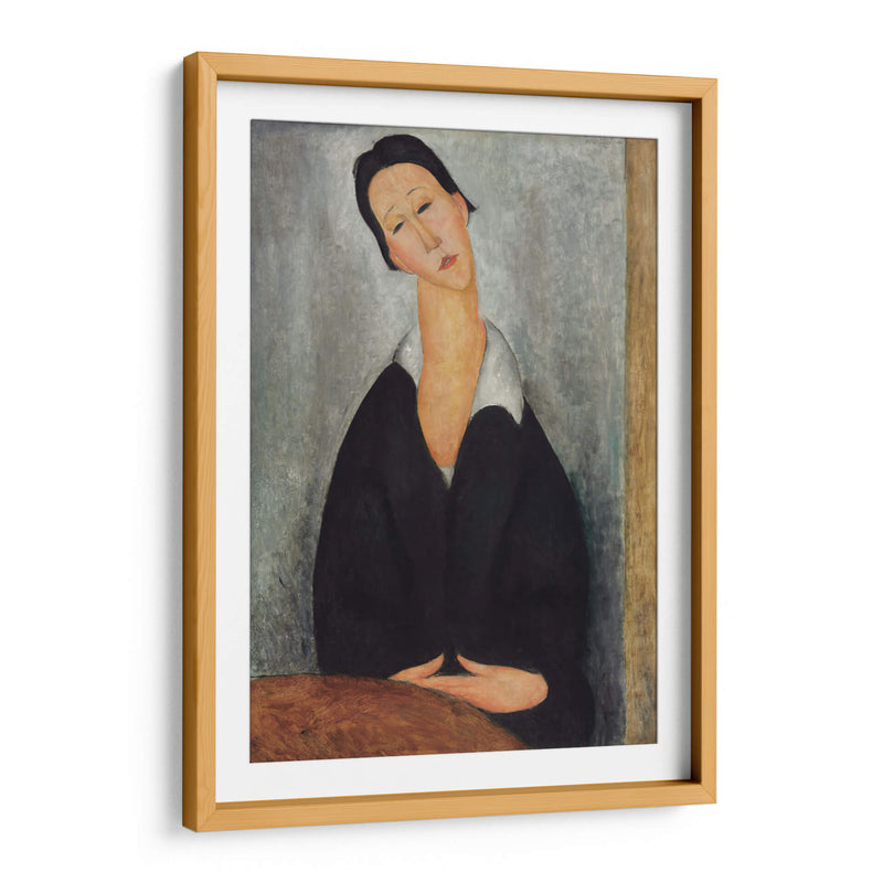 Retrato de una mujer polaca - Amedeo Modigliani | Cuadro decorativo de Canvas Lab