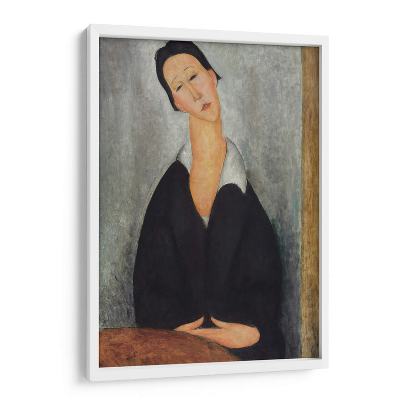 Retrato de una mujer polaca - Amedeo Modigliani | Cuadro decorativo de Canvas Lab