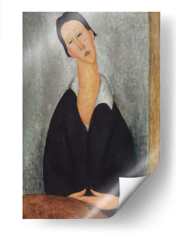Retrato de una mujer polaca - Amedeo Modigliani | Cuadro decorativo de Canvas Lab