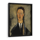 Retrato del artista Léopold Survage - Amedeo Modigliani | Cuadro decorativo de Canvas Lab