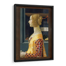 Retrato de Giovanna Tornabuoni - Domenico Ghirlandaio | Cuadro decorativo de Canvas Lab