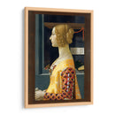 Retrato de Giovanna Tornabuoni - Domenico Ghirlandaio | Cuadro decorativo de Canvas Lab