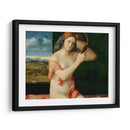 Mujer joven en su tocador - Giovanni Bellini | Cuadro decorativo de Canvas Lab