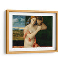 Mujer joven en su tocador - Giovanni Bellini | Cuadro decorativo de Canvas Lab
