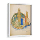 El jardín del Edén - Hermanos Limbourg | Cuadro decorativo de Canvas Lab