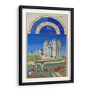 Septiembre - Las muy ricas horas del Duque de Berry - Hermanos Limbourg | Cuadro decorativo de Canvas Lab